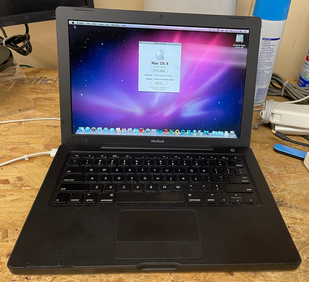 Apple MacBook 13-inch BLACK Late 2007 2.2GHz Intel Core 2 Duo (MB063LL –  UNICOM, Inc.