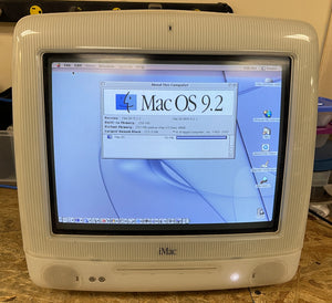 Apple iMac G3 Summer 2001 (February 2003 Production) Snow 600MHz (M8582LL/A)