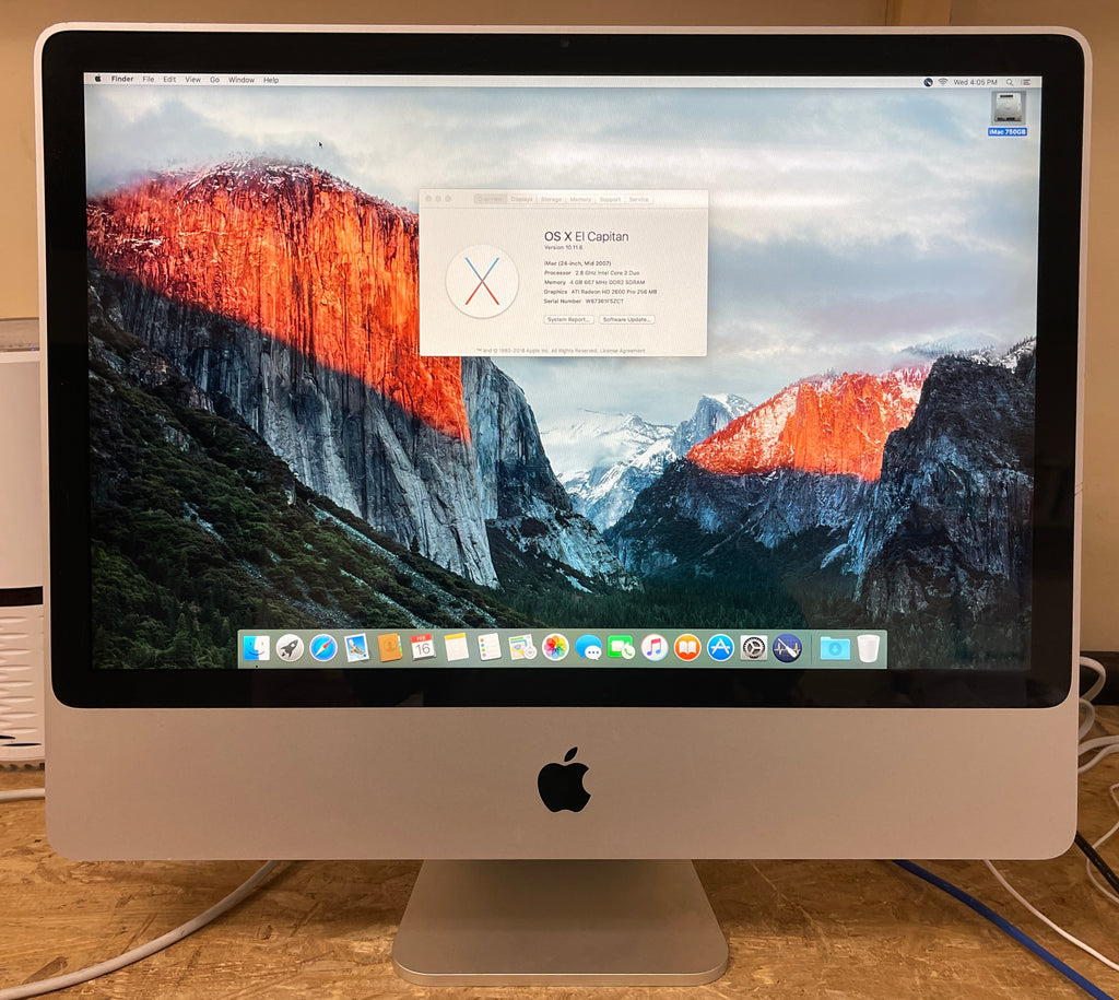 Apple iMac 24-inch Mid 2007 2.8GHz Intel Core 2 Duo (BTO/CTO)