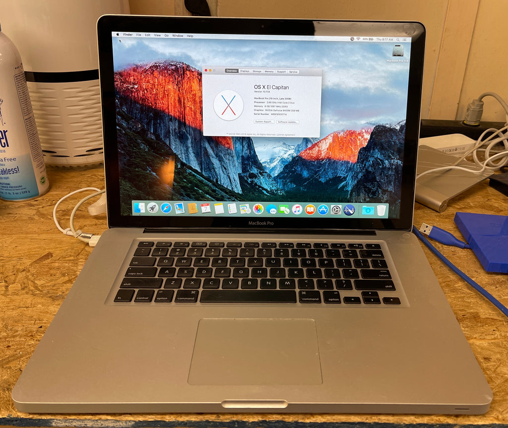 Apple MacBook Pro 15-inch Late 2008 2.66GHz Intel Core 2 Duo (MC026LL/ –  UNICOM, Inc.