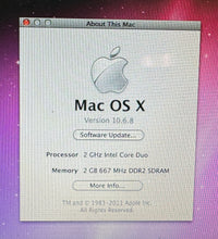 Apple MacBook 13-inch BLACK Early 2006 2GHz Intel Core Duo (MA472LL/A)