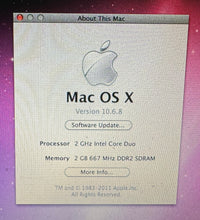 Apple MacBook 13-inch BLACK Early 2006 2GHz Intel Core Duo (MA472LL/A)