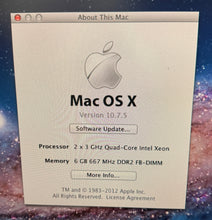 Apple Mac Pro (2,1) 2 x 3GHz Quad-Core Intel Xeon (BTO/CTO)