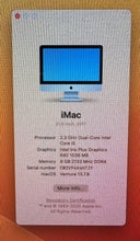 Apple iMac 21.5-inch November 2017 2.3GHz Dual-Corte Intel Core i5 (MMQA2LL/A)