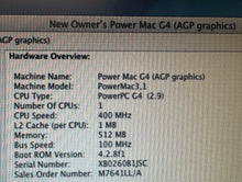 Apple Power Mac G4 (AGP Graphics) 400MHz (M7641LL/A)