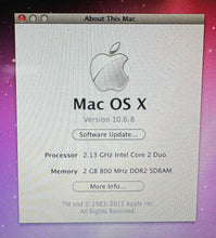 Apple MacBook 13-inch Mid-2009 2.13GHz Intel Core 2 Duo (MC240LL/A)