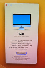 Apple iMac Retina 4K, July 2018 3GHz Quad-Core Intel Core i5 (MNDY2LL/A)