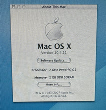 Apple iMac G5 20--inch ALS (Ambient Light Sensor) August 2005 2GHz (M9845LL/A)