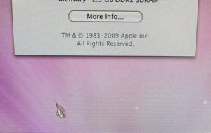 Apple iMac G5 20-inch iSight 2.1GHz (MA064LL/A)
