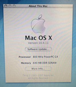 Apple iBook G4 12-inch Original-Op January 2004 800MHz (M9164LL/A)