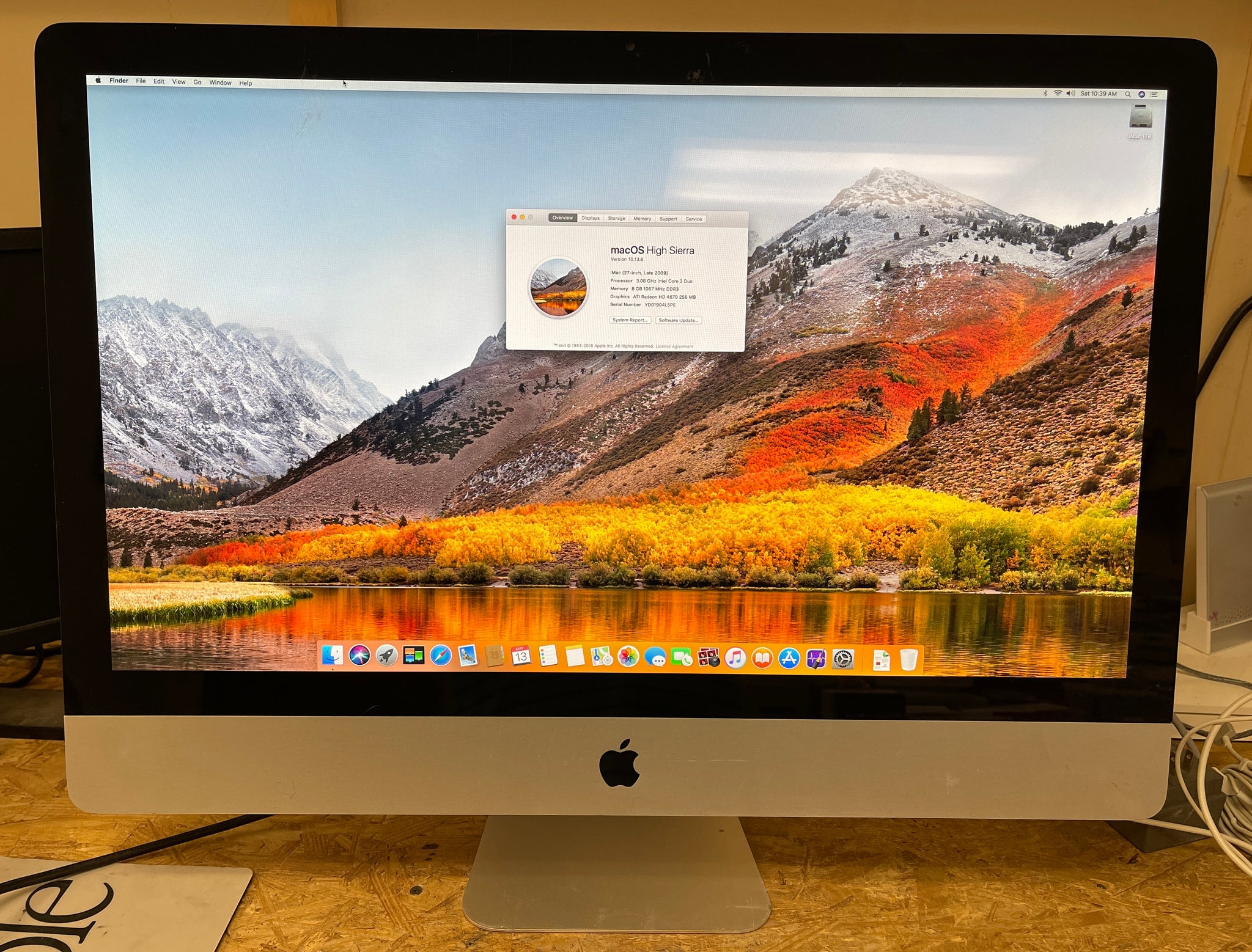 お気にいる iMac27 4850 27-inch (July Apple 4670 2010年 Macデスクトップ