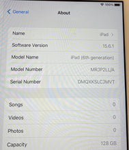 Apple iPad 6th Generation Wi-Fi Rose Gold 128GB (MRJP2LL/A)