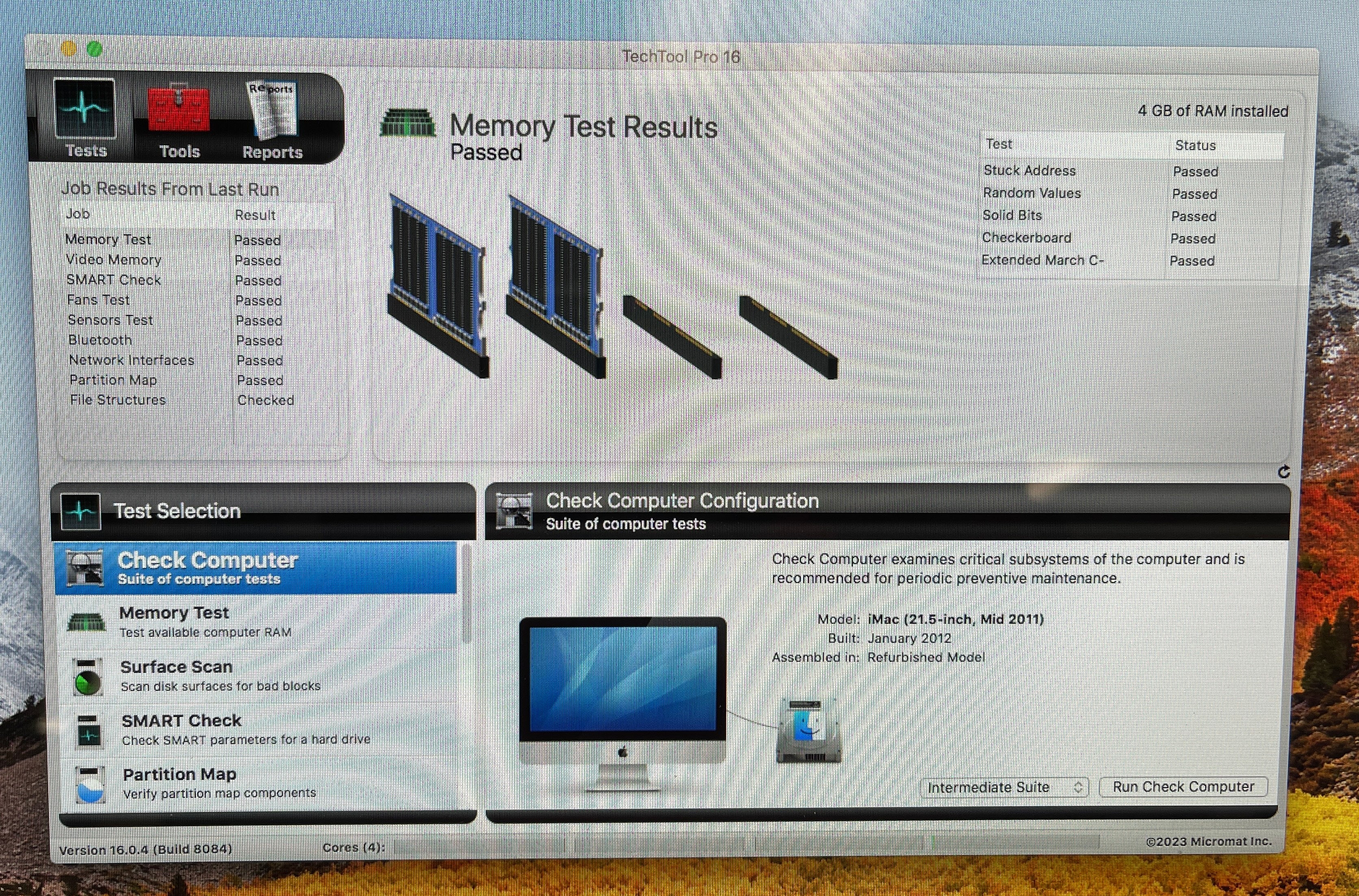 Apple iMac 21.5-inch Mid 2011 2.5GHz Quad-Core Intel Core i5
