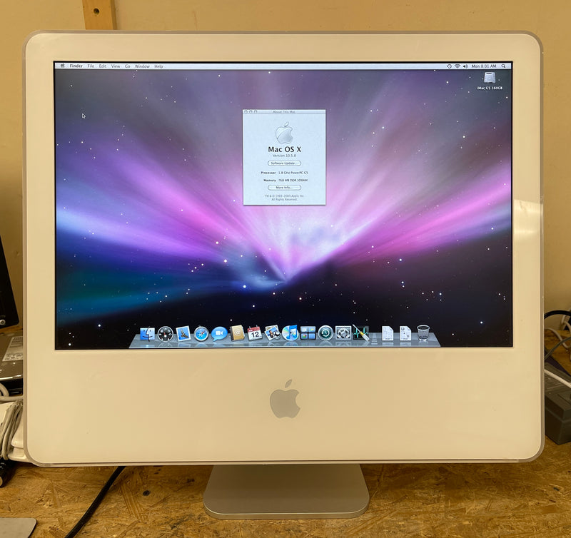 Apple iMac G5 20-inch 1.8GHz (M9250LL/A)