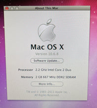 Apple MacBook 13-inch BLACK November 2007 2.2GHz Intel Core 2 Duo (MB063LL/B)