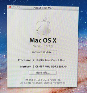 Apple iMac 20-inch Late 2006 2.16GHz Intel Core 2 Duo (MA589LL)