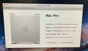 Apple Mac Pro November 2006 2.66GHz Dual-Core Intel Xeon (MA356LL/A)