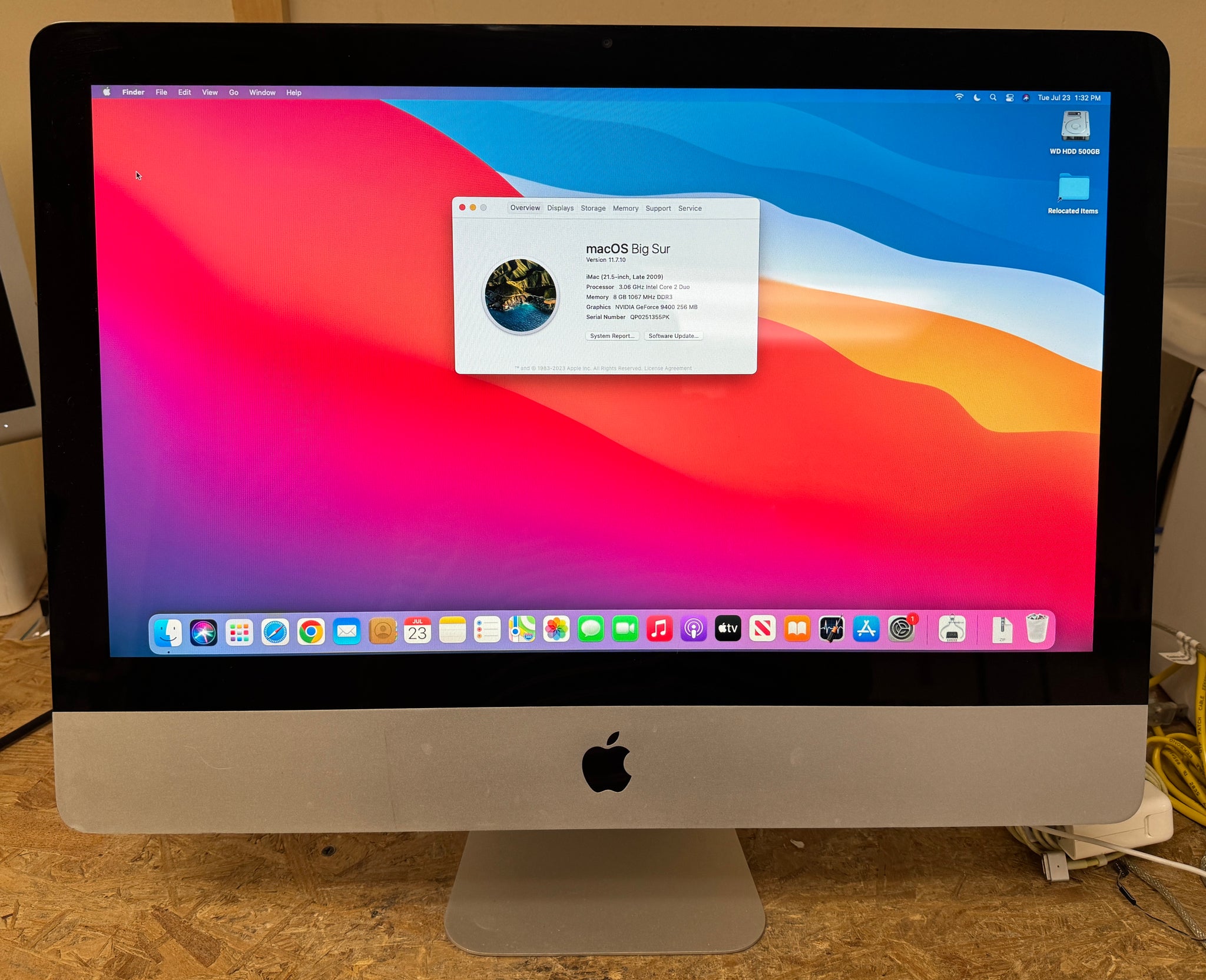 Apple iMac 21.5-inch Late 2009 3.06GHz Intel Core 2 Duo (MB950LL/A) –  UNICOM, Inc.