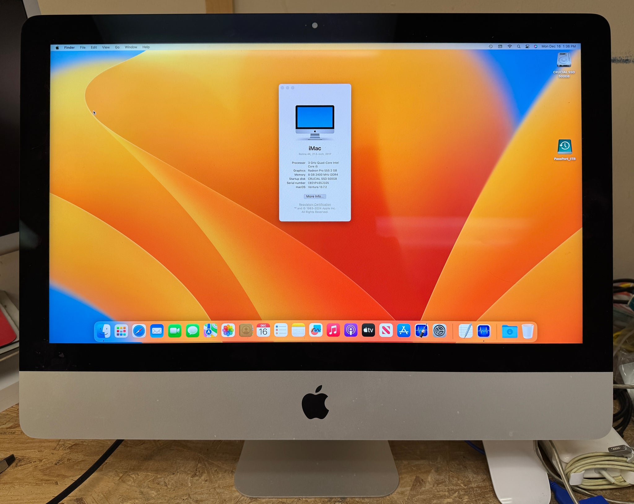 Apple iMac Retina 4K 21.5-inch November 2017 3GHz Quad-Core ICi5 (MNDY –  UNICOM, Inc.