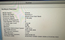 Apple Xserve May 2009 2.26GHz Quad-Core Intel Xeon (MB449LL/A)