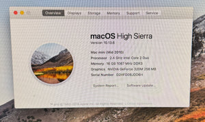 Apple Mac mini March 2011 2.4GHz Intel Core 2 Duo (MC270LL/A)
