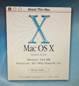 Apple PowerBook G4 12-inch January 2003 867MHz (M8760LL/A)