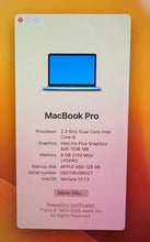 Apple MacBook Pro 13-inch May 2017 Two Thunderbolt 3 Ports 2.3GHz Dual-Core Intel Core i5 (FPXR2LL/A)