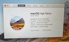 Apple MacBook Air 11-inch Late 2010 1.4GHz Intel Core 2 Duo (MC505LL/A)