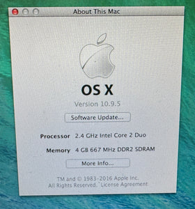 Apple MacBook Pro 15-inch Early 2008 2.4GHz Intel Core 2 Duo (MB133LL/A)