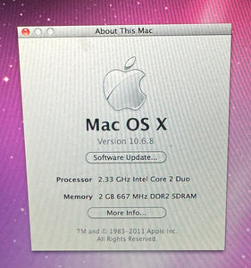 Apple MacBook Pro 15-inch March 2007 2.33GHz Intel Core 2 Duo (MA610LL)