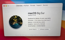 Apple MacBook Pro Retina 15-inch May 2014 &nbsp;2.0GHz Quad-Core Intel Core i7 (ME293LL/A)