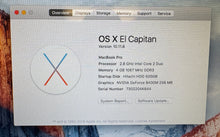 Apple MacBook Pro 15-inch Mid 2009 2.8GHz Intel Core 2 Duo (MB986LL/A)