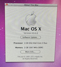 Apple Mac Mini Late 2009 2.26GHz Intel Core 2 Duo (MC238LL/A)