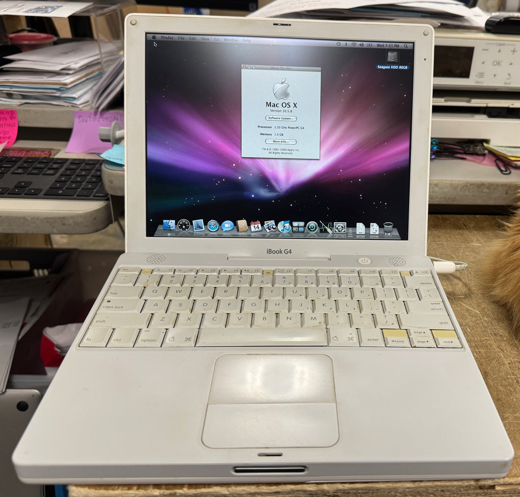 Apple iBook G4 12-inch September 2005 1.33GHz (M9846LL/A) – UNICOM