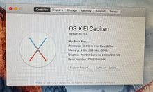 Apple MacBook Pro 15-inch Mid 2009 2.8GHz Intel Core 2 Duo (MB986LL/A)