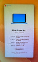 Apple MacBook Pro 13-inch Mid 2012 2.5GHz Dual-Core Intel Core i5 (MD101LL/A)
