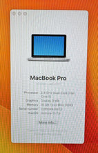 Apple MacBook Pro 13-inch Late 2011 2.4GHz Intel Core i5 (MD313LL/A)