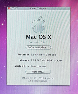 Apple Mac mini Early 2006 1.5GHz Intel Core Solo (MA205LL/A)