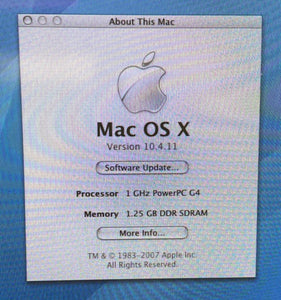 Apple eMac G4 USB 2.0 1GHz (M9425LL/A)