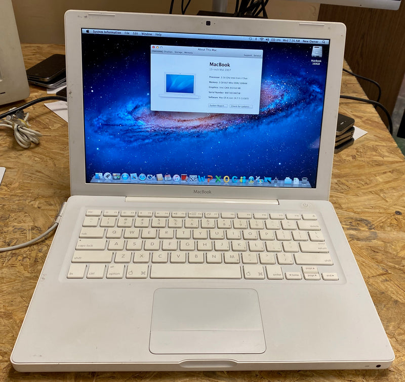 MacBook (Appleにて2007年3月購入) MacBook 3,1 (13-Inch, Late 2007) – Full Information, Specs | iGotOffer