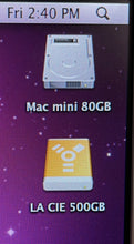 Apple Mac mini September 2006 1.83GHz Intel Core Duo (MA608LL/A) + LaCie mini HUB 500GB HDD