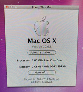Apple Mac mini Early 2006 1.66GHz Intel Core Duo (MA206LL/A)