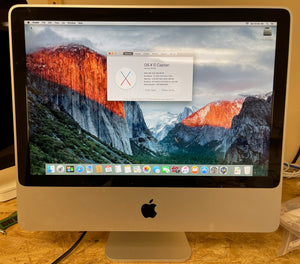 Apple iMac 20-inch September 2007 2.4GHz Intel Core 2 Duo (MA877LL)