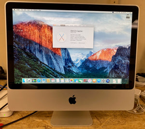 Apple iMac 20-inch November 2008 FACTORY REFURBISHED 2.4GHz Intel Core 2 Duo (MB323LL/A)