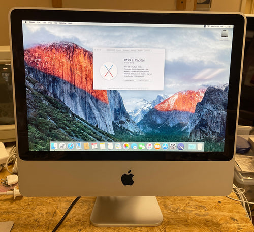 Apple iMac 20-inch June 2009 FACTORY REFURBISHED 2.66GHz Intel Core 2 Duo (FB324LL/A)