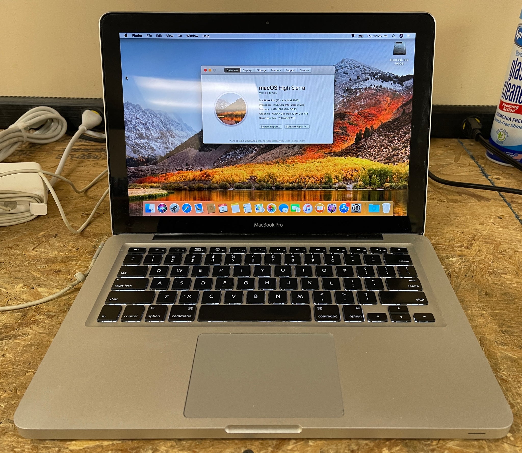 Apple MacBook Pro 13-inch Mid 2010 2.66GHz Intel Core 2 Duo